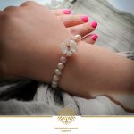 دستبند طلا و صدف